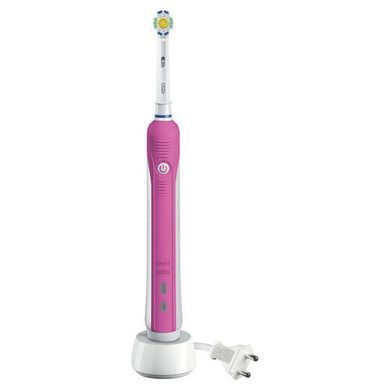 Oral-B, PRO 700, 3D White, Pink, szczoteczka elektryczna do zębów