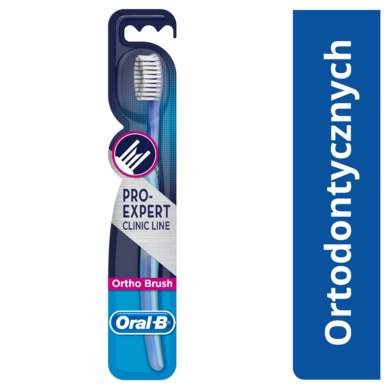 Oral-B, Pro-Expert Clinic Line Orthodontic, manualna szczoteczka do zębów