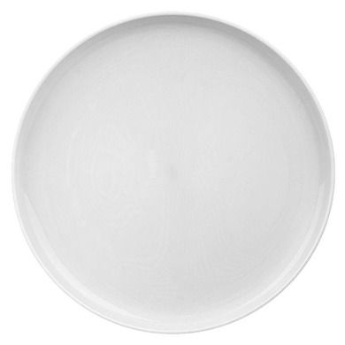 Orion, talerz obiadowy okrągły, płytki, plastikowy, Aura, 25 cm