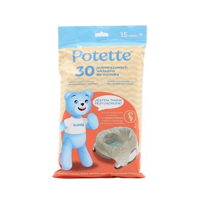 Potette Plus, wkłady do nocnika, 30 szt.