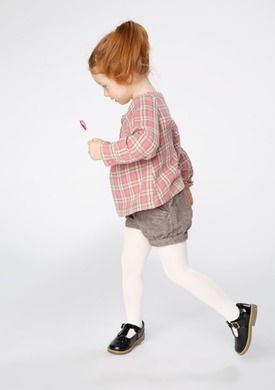 Rajstopy dziewczęce, białe, Pippi, Marilyn