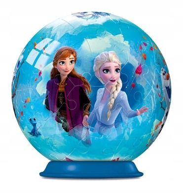 Ravensburger, Kula, Kraina Lodu 2, puzzle 3D, 54 elementy