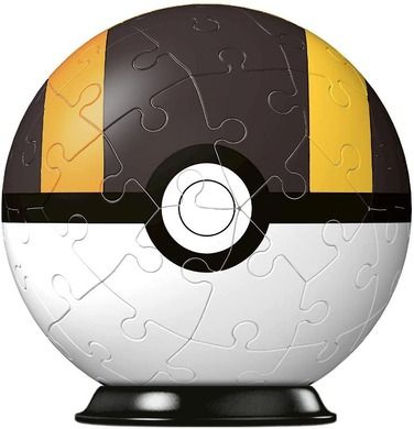 Ravensburger, Pokemon, Czarna kula, puzzle 3D, 54 elementy