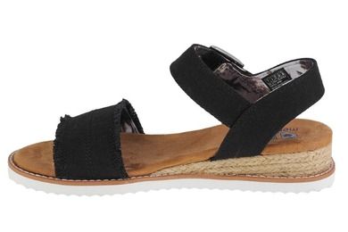 Sandały damskie, czarne, Skechers Desert Kiss-Adobe Princess