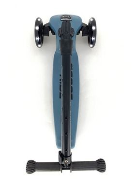 Scoot & Ride, Highwaykick 3 LED, hulajnoga składana ze świecącymi kółkami, Steel