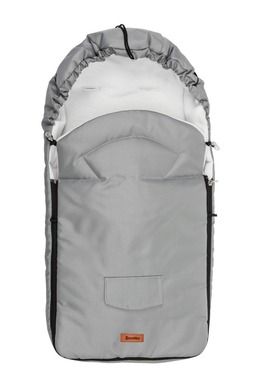 Sensillo, śpiworek do wózka, polarowy Light Grey, 95-40 cm
