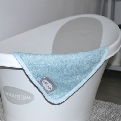 Shnuggle, myjki dla dzieci, niebieskie, 3 szt.