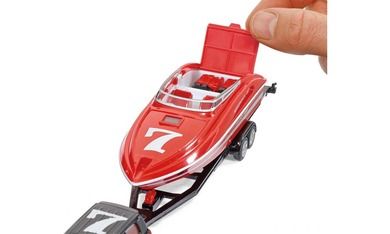 Siku, Samochód z motorówką, model pojazdu, 2543