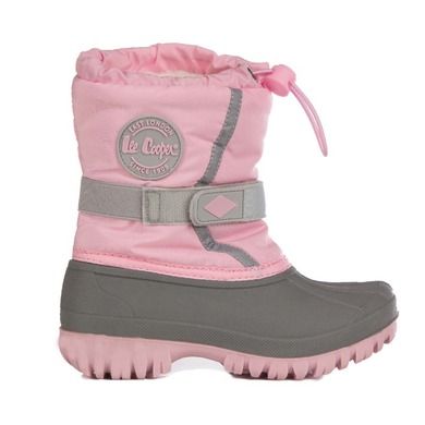 Śniegowce dziewczęce, różowo-szare, Lee Cooper