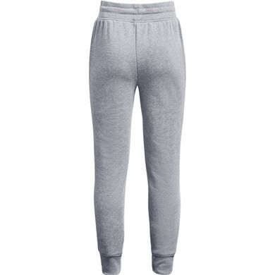 Spodnie dresowe chłopięce, szare, Under Armour Rival Fleece Joggers