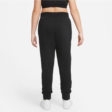 Spodnie dresowe dziecięce, czarne, Nike Sportswear Club Fleece