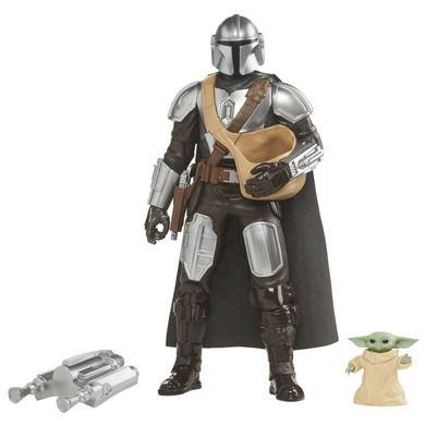 Star Wars, Galactic Action, Mandalorian, figurka z dźwiękiem, 30 cm