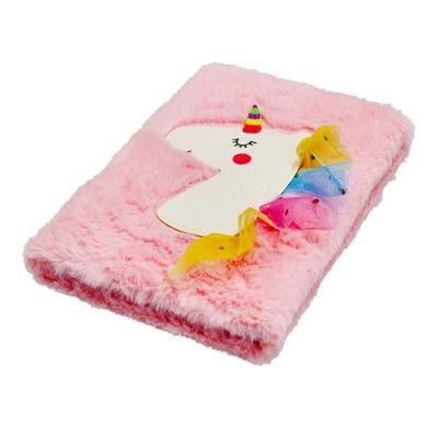 Starpak, pluszowy notes A5, pastelowy unicorn