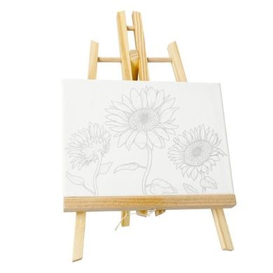Starpak, podobrazie z nadrukiem i sztalugą, 18-24 cm