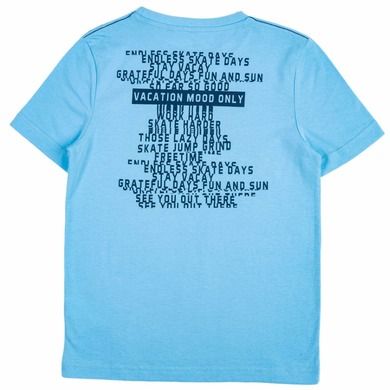 T-shirt chłopięcy, niebieski, Tom Tailor