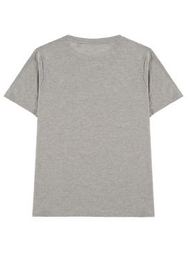 T-shirt chłopięcy, szary, Tom Tailor