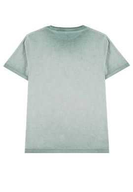 T-shirt chłopięcy, zielony, Tom Tailor