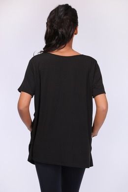 T-shirt damski, czarny, Ilunari