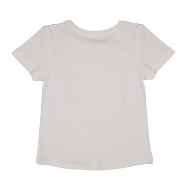 T-shirt dziewczęcy, biały, Tom Tailor