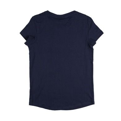 T-shirt dziewczęcy, granatowy, Tom Tailor