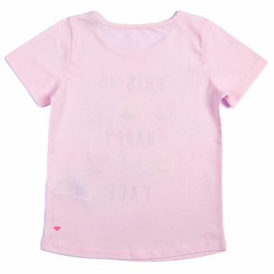 T-shirt dziewczęcy, różowy, Tom Tailor