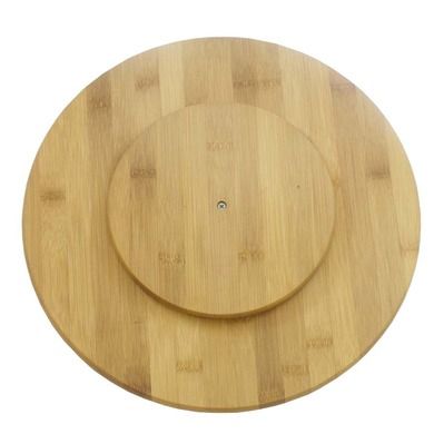 Tadar, drewniana, deska bambusowa, obrotowa okrągła, 35-2,5 cm