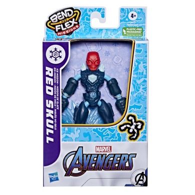 The Avengers, Red Skull, figurka Bend and Flex, 15 cm