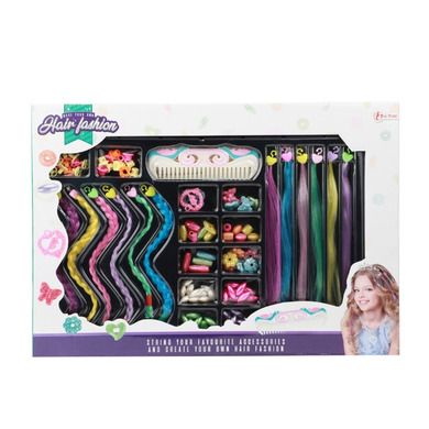 Toi-Toys, Zestaw do dekorowania włosów, koraliki, przedłużki, grzebień