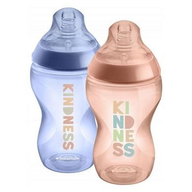 Tommee Tippee, butelka dekorowana, 340 ml, 2 szt.