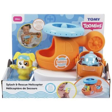 Tomy, Toomies, Chlapiący helikopter do wanny, zabawka do kąpieli