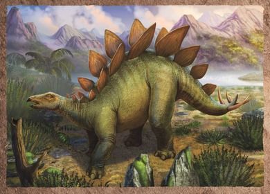 Trefl, Ciekawe Dinozaury, puzzle 4w1