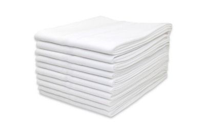 Tup Tup, Premium, pieluszka tetrowa, biała, 70-80 cm, 100% bawełna, 10 szt.