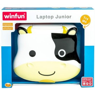 WinFun, Mój Pierwszy Laptop, Krówka, zabawka edukacyjna