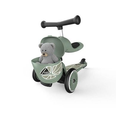 Scoot & Ride, Highwaykick 1, Lifestyle, jeździk i hulajnoga 2w1, Green Lines