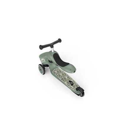 Scoot & Ride, Highwaykick 1, Lifestyle, jeździk i hulajnoga 2w1, Green Lines