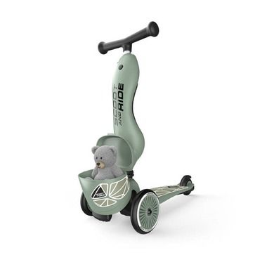 Scoot & Ride, Highwaykick 1, Lifestyle, jeździk i hulajnoga 2w1, Green Lines