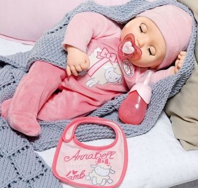 Baby Annabell, lalka interaktywna, 43 cm