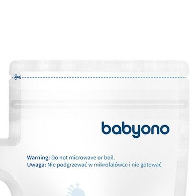 BabyOno, woreczki do przechowywania pokarmu, 180 ml, 30 szt.