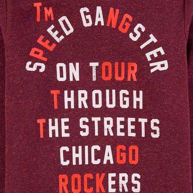 Bluza chłopięca z kapturem, bordowa, Speed Gangster, Tom Tailor