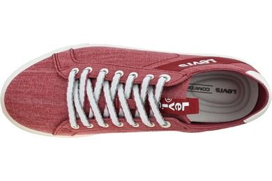 Buty sportowe męskie, czerwone, Levi's Woodward L