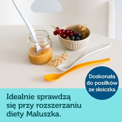 Canpol babies, zestaw łyżeczek do karmienia, niebieski, 3 szt.