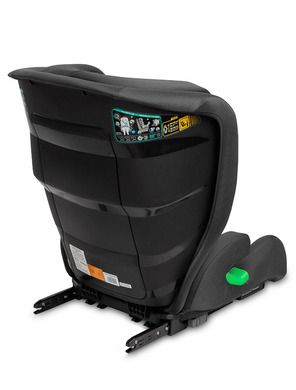 Caretero, Nimbus I-size, fotelik samochodowy, podstawka, black, 15-36 kg
