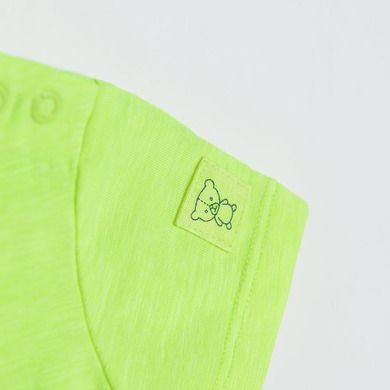 Cool Club, Body chłopięce z krótkim rękawem, żółte fluo