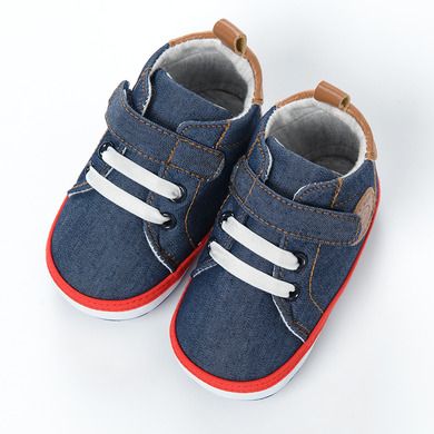 Cool Club, Buciki niechodki chłopięce, denim