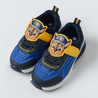 Cool Club, Buty sportowe chłopięce, niebieskie, świecąca podeszwa, Psi Patrol