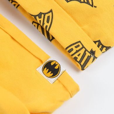 Cool Club, Komplet chłopięcy, Czapka, Komin, żółty, Batman