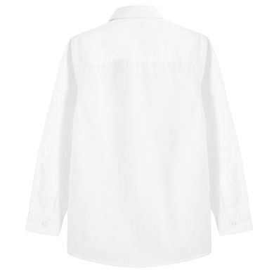 Cool Club, Koszula chłopięca z długim rękawem, slim fit, biała