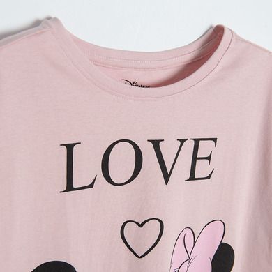 Cool Club, Koszula nocna dziewczęca z krótkim rękawem, różowa, Disney