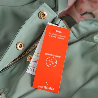 Cool Club, Kurtka dziewczęca z kapturem, khaki