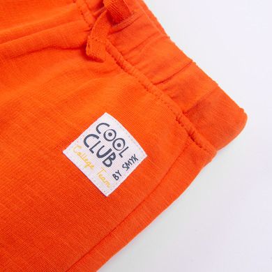 Cool Club, Spodnie dresowe chłopięce, pomarańczowe